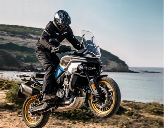 Where is the spare fuel tank for motorcycles?