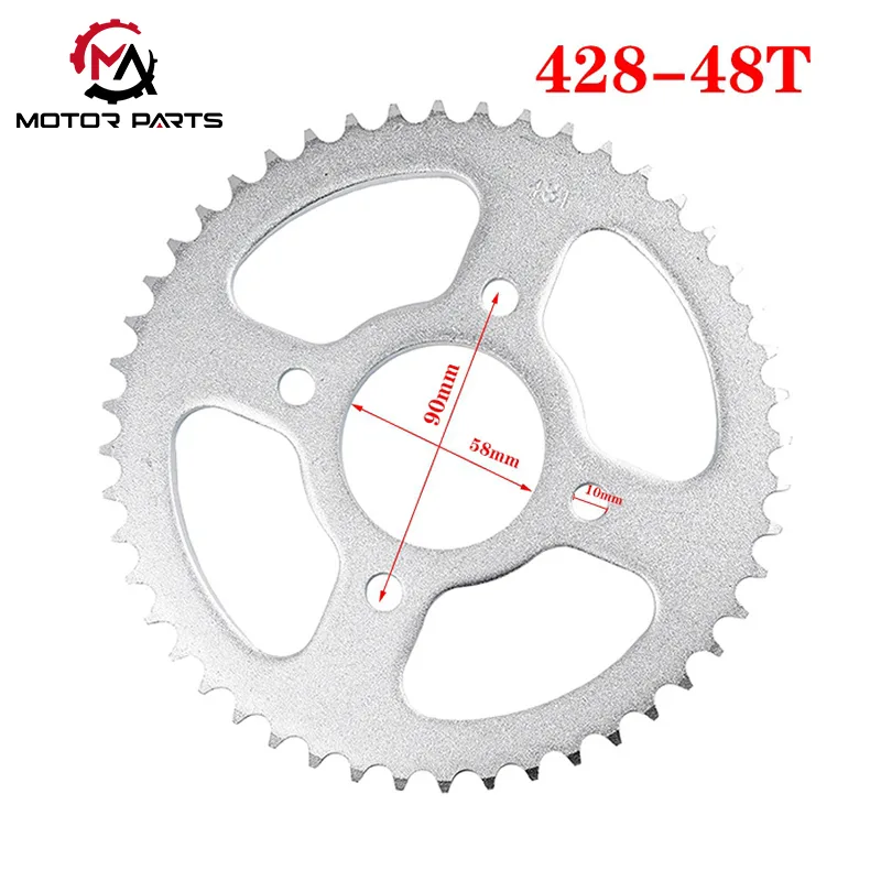 428-48T motorcycle Sprocket