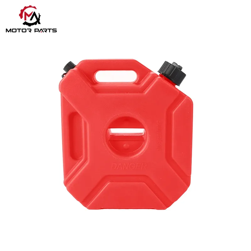 5L Lockable Leakproof Gas Can Fuel Tank for Motorcycle Camping