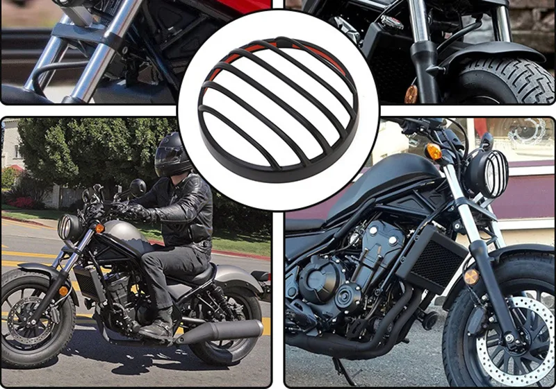 Honda CM300 Rebel Headlamp Grill Guard