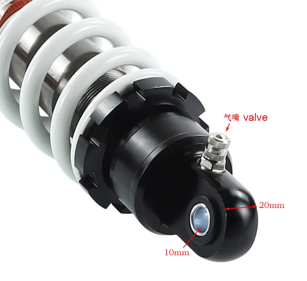 Adjustable Rear Shock Absorber 260-360mm for Apollo Kawasaki Monkey M3 Dirt Bike