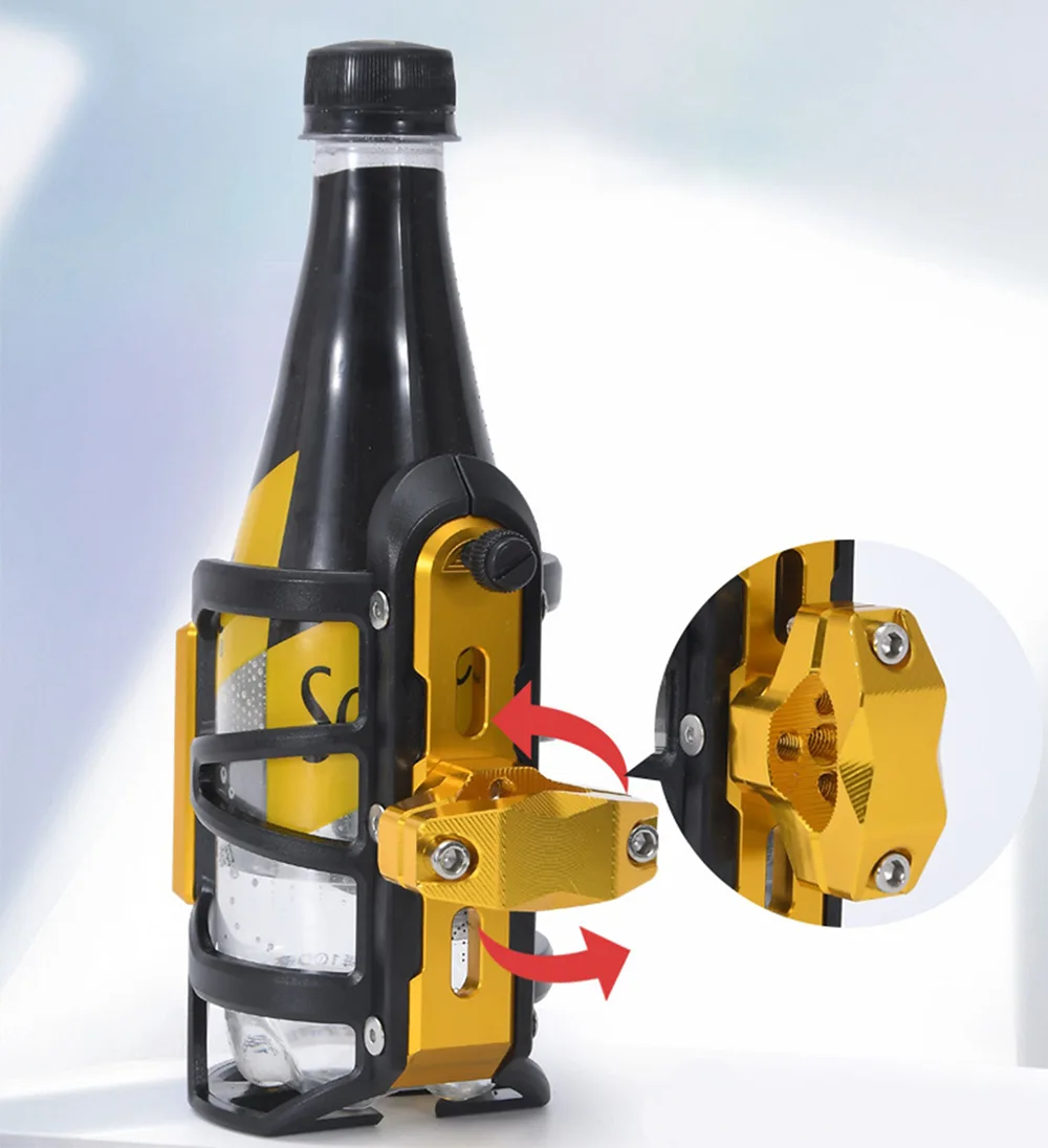 Universal Motorbike Adjustable Water Bottle Cage Holder