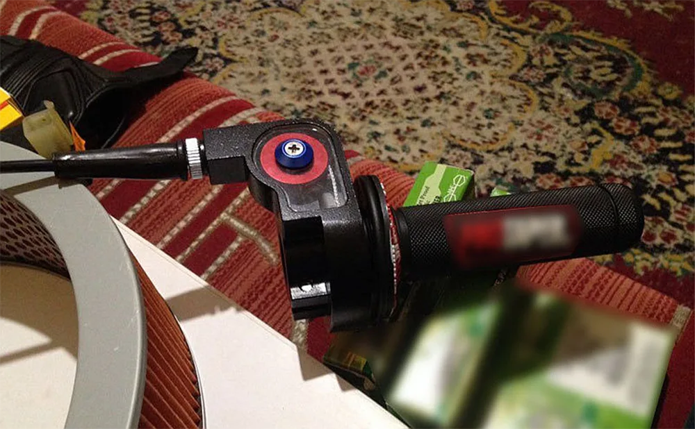 22mm ATV Big Twist Visible Throttle Accelerator