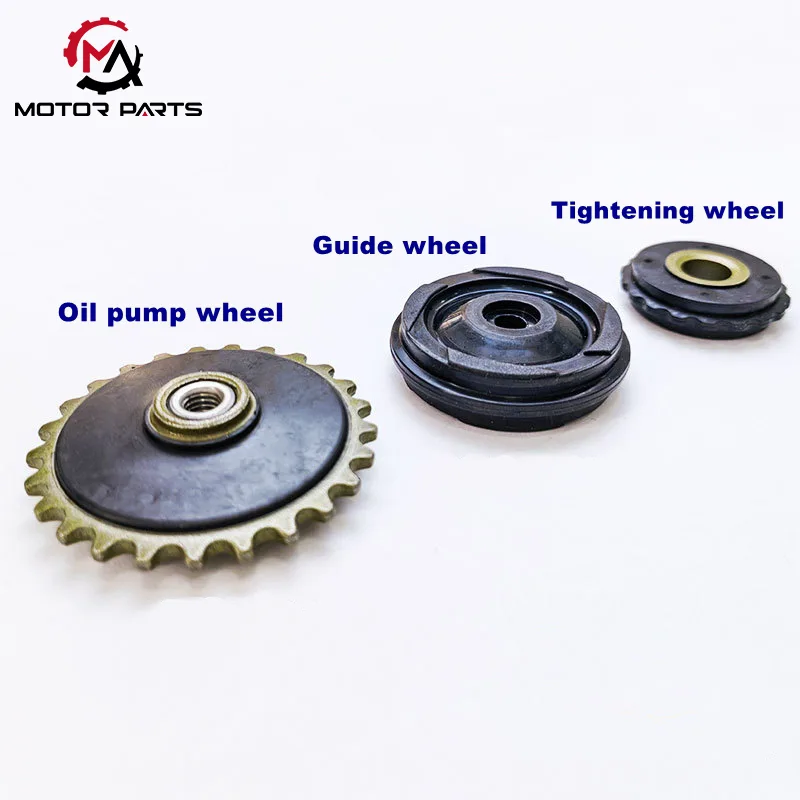 Motorcycle Tension Wheel Set